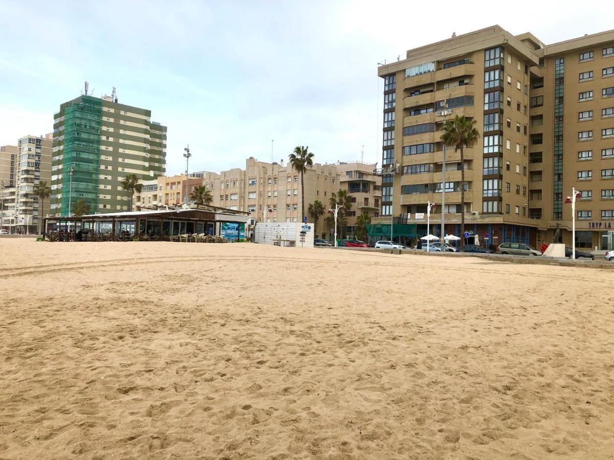 Gatu Loft Trip 1ª Linea De Playa, Wifi, Aire Acc Apartment Cadiz Luaran gambar